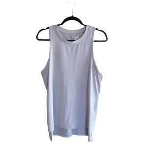 Joy Lab Womens Tank Grey M High Low Racerback  Active Top New